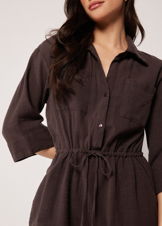 Drawstring Jumpsuit