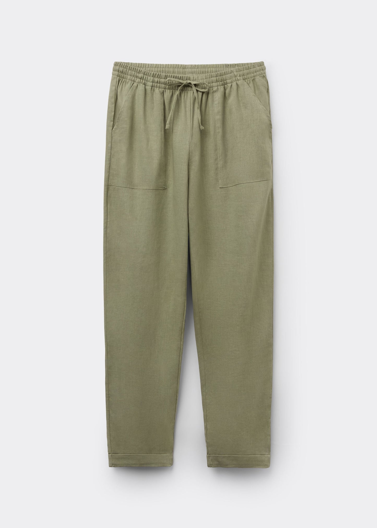 Linen and Viscose Trousers