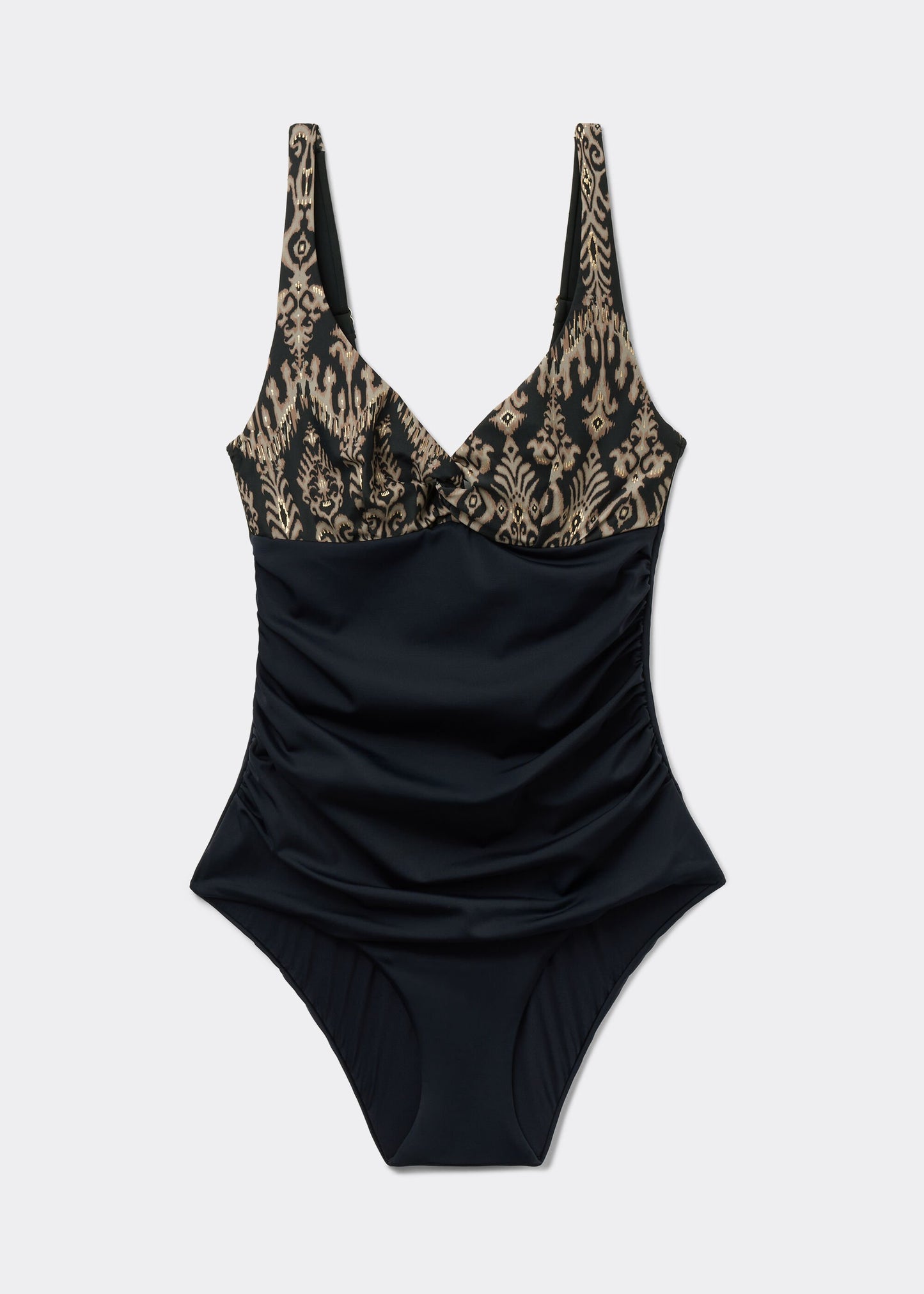Slimming Swimsuit Golden Ethnic