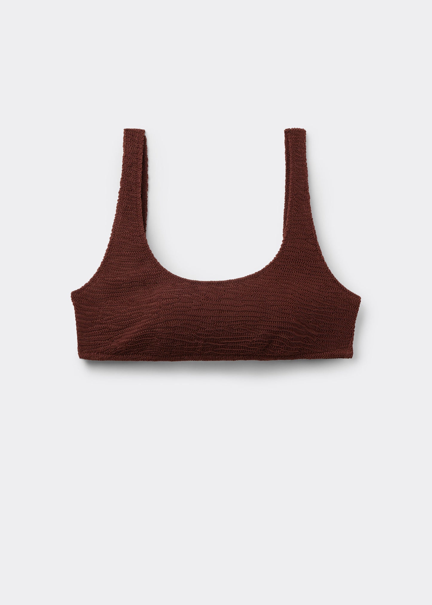 Brassiere Bikini Top Crinkle Waves