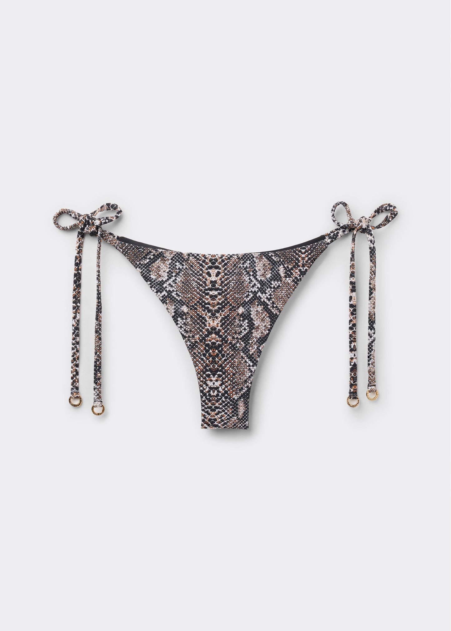 Tie Brazilian Bikini Bottoms Classic Snake