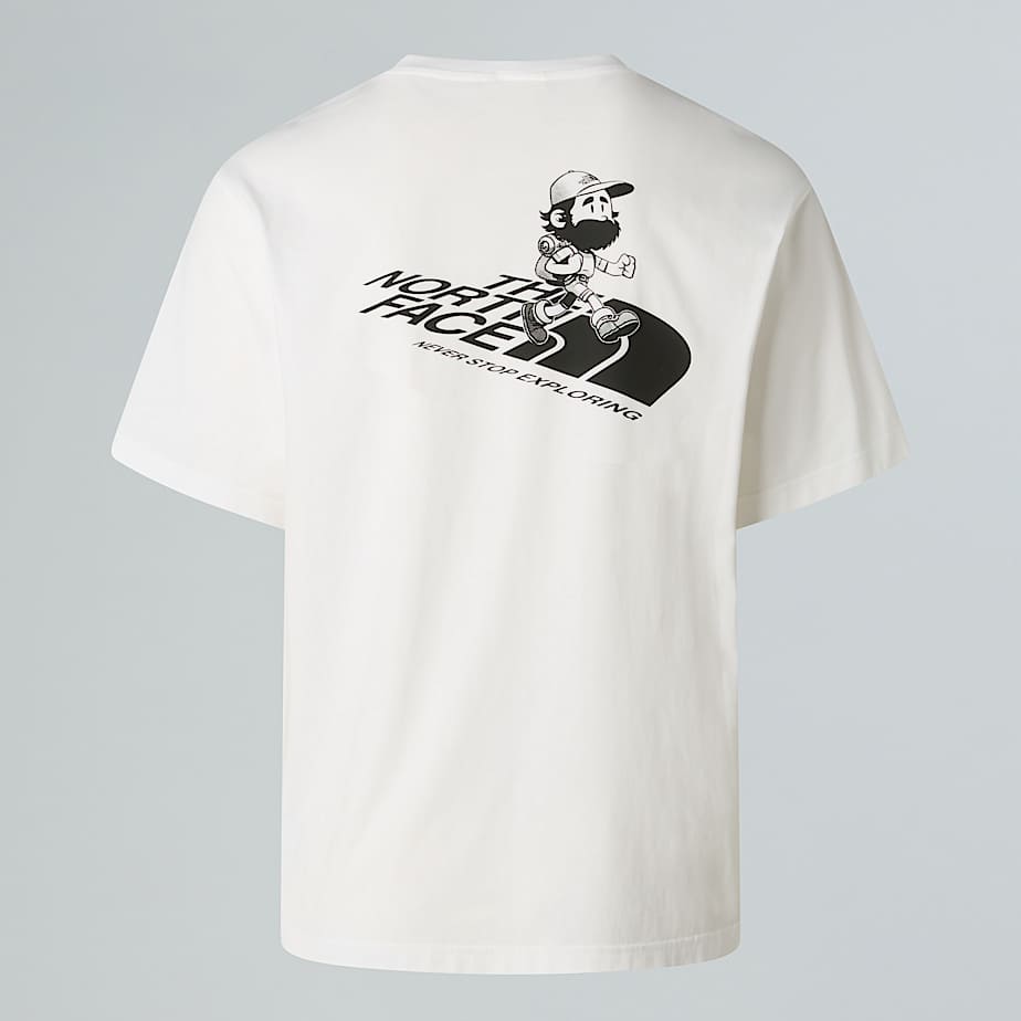 Unisex Run Graphic Relaxed T-Shirt