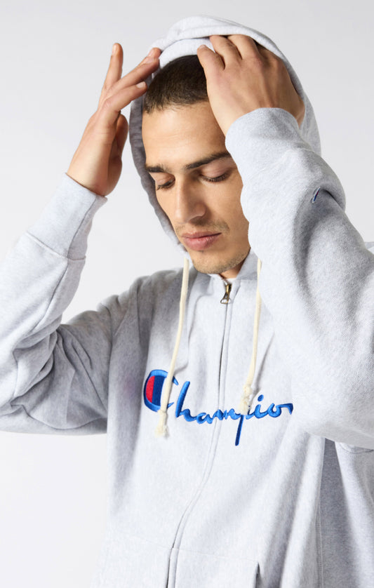REVERSE WEAVE Herren Kapuzenpullover mit Reißverschluss