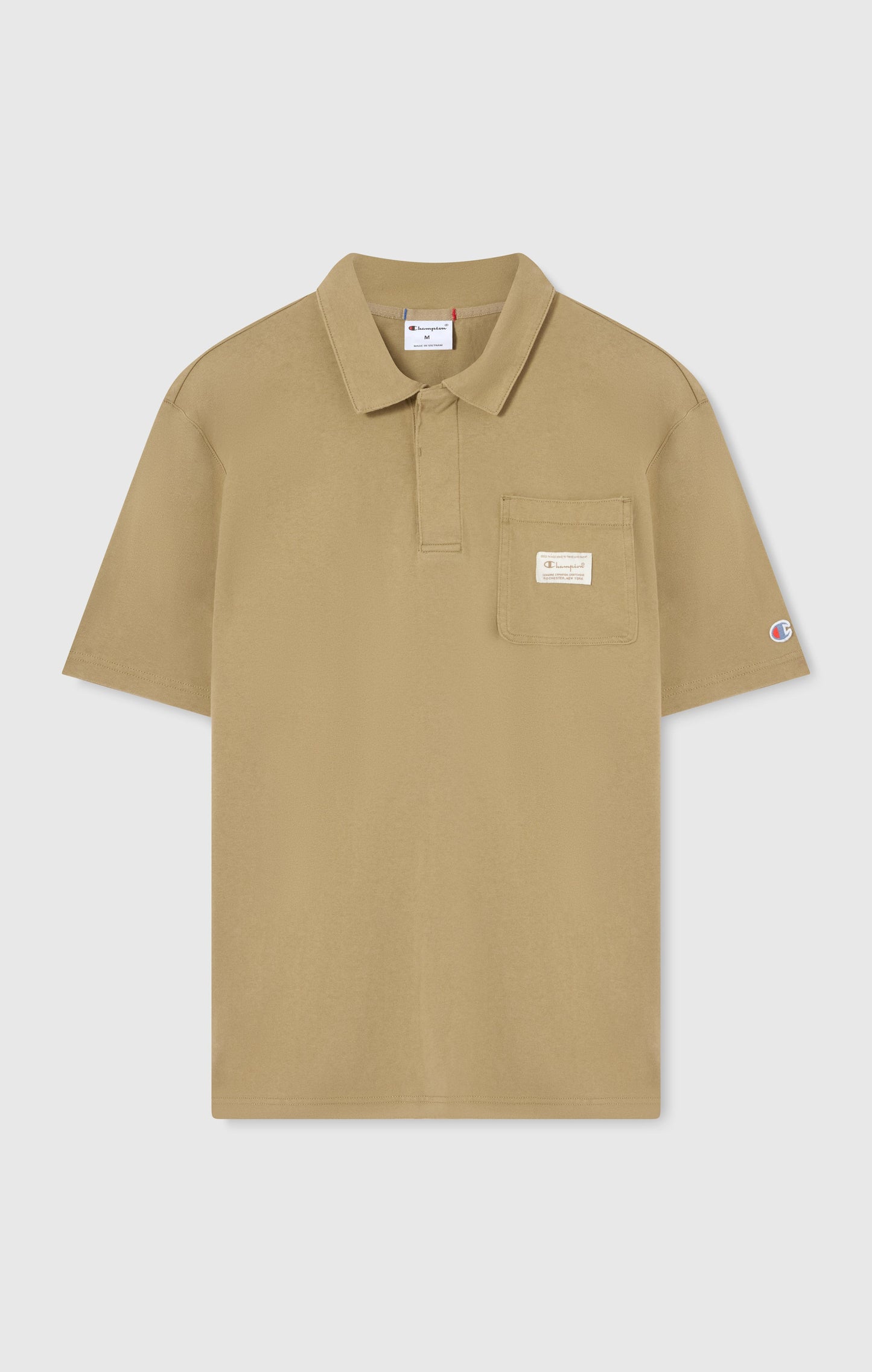 Men's Polo with Chest Pocket