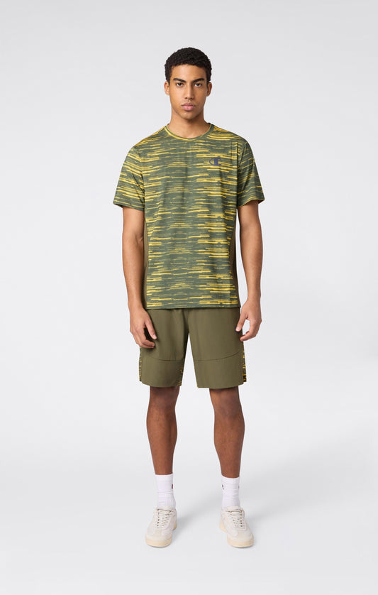 Training Quick-Dry Allover Print T-Shirt for Men