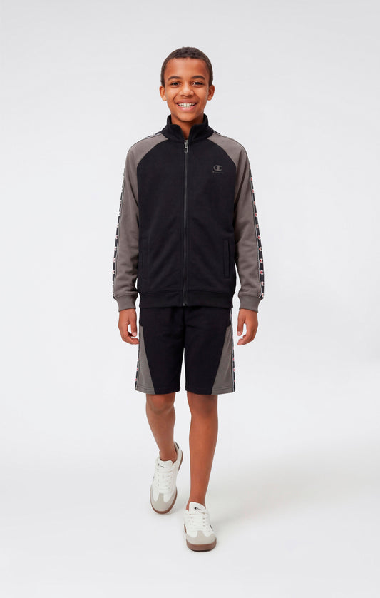 Jungen Bermuda-Shorts mit Tape-Logo