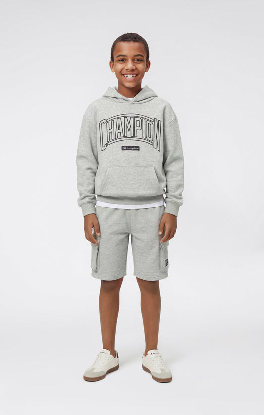 Jungen-Cargoshorts mit Puff-Print