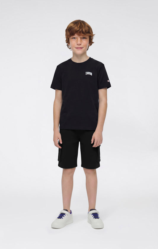 Jungen-Cargoshorts mit Puff-Print