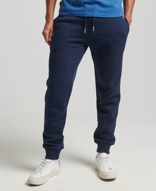 Organic Cotton Vintage Logo Embroidered Joggers