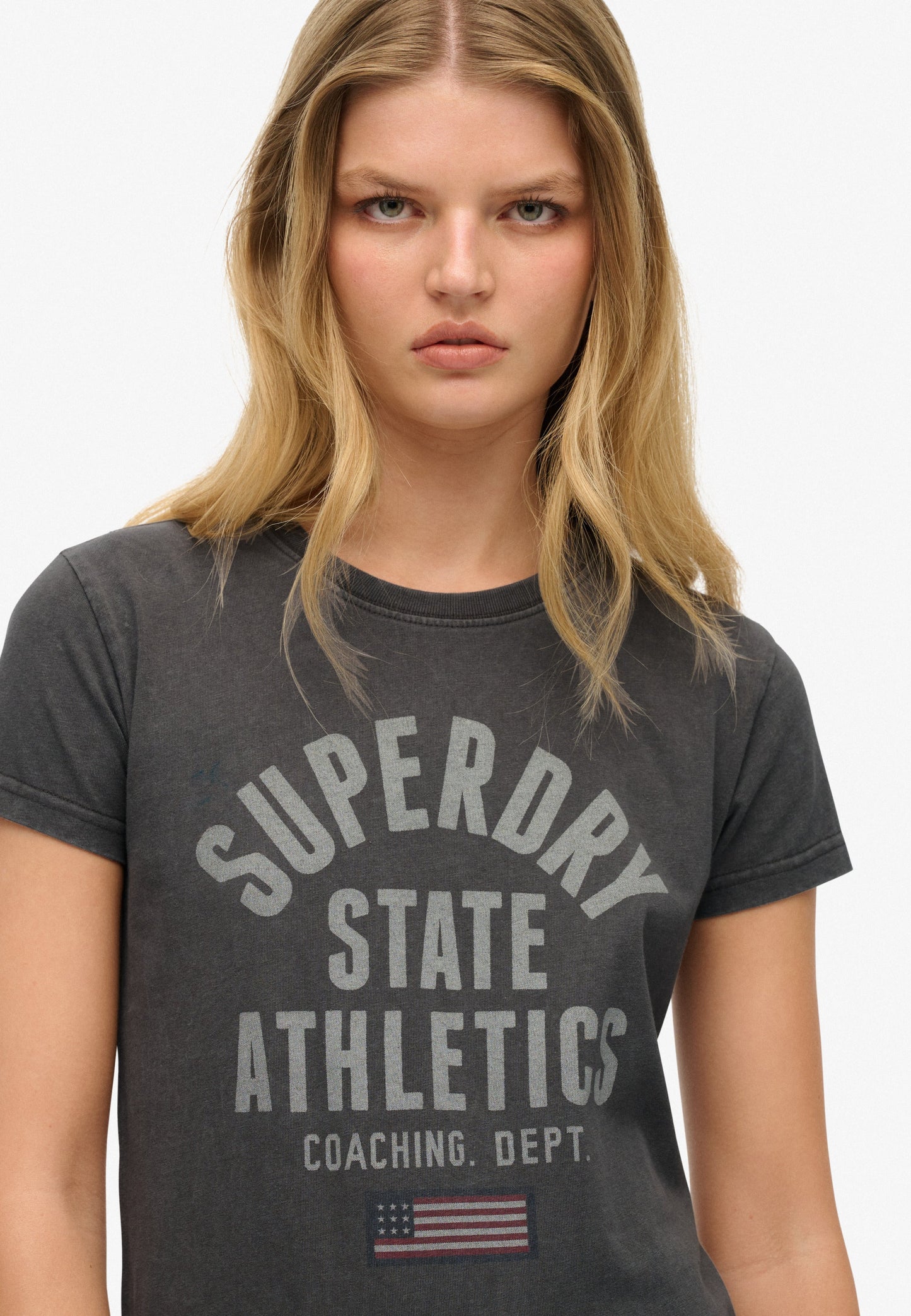 Athletic Graphic Fitted T-Shirt