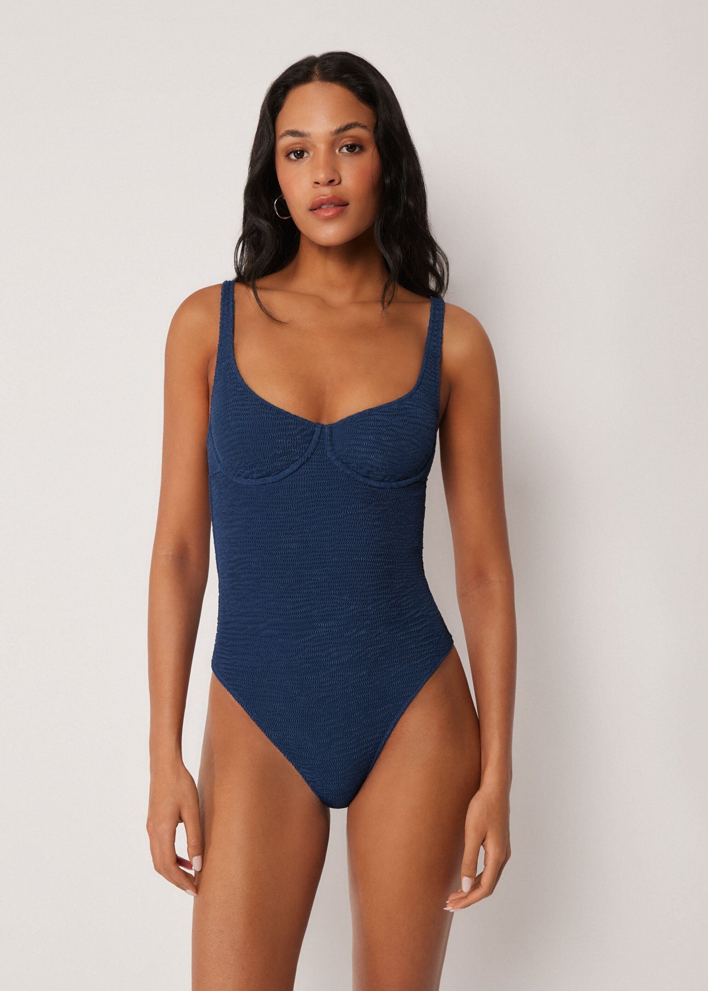 Swimsuit Crinkle Waves