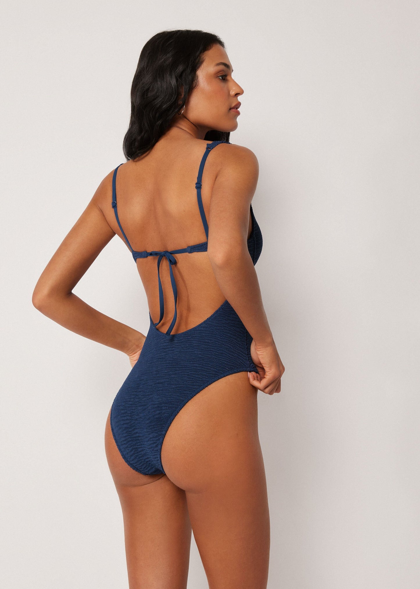 Swimsuit Crinkle Waves