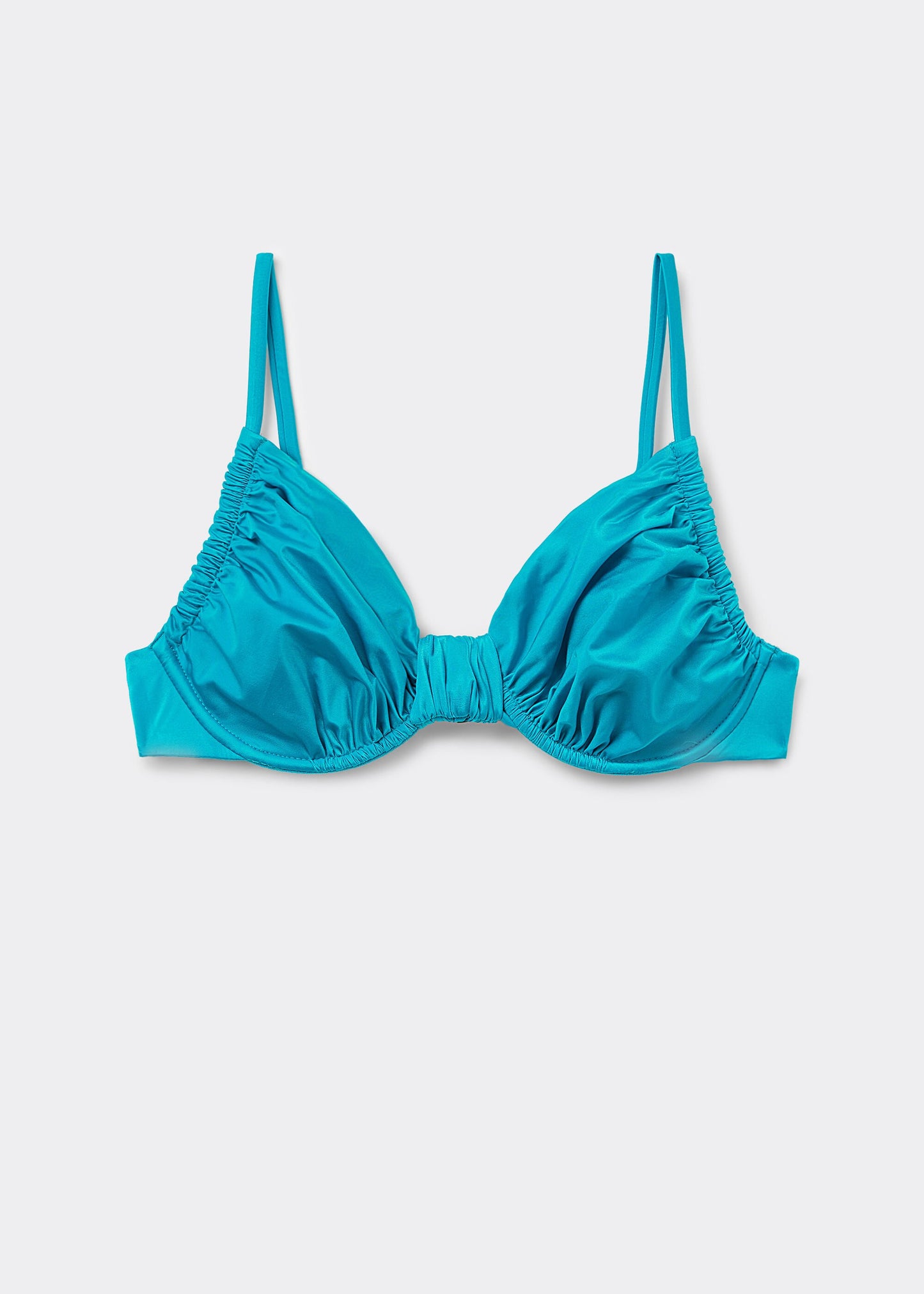 Satin Satin Bikini Top