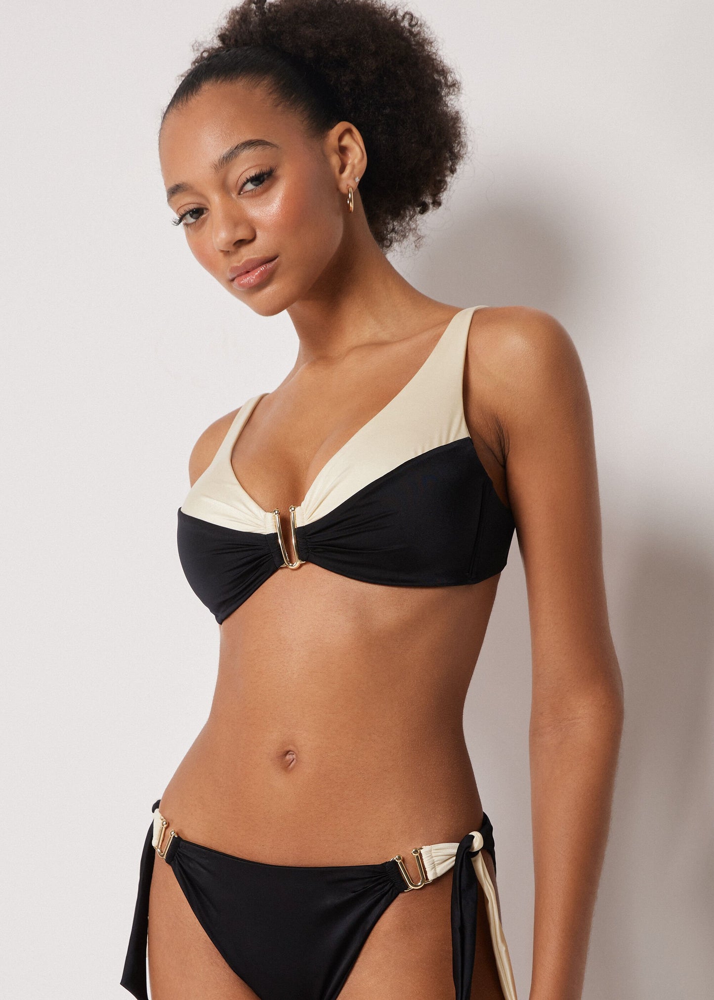 Brassiere Bikini Top Elegant Bicolor