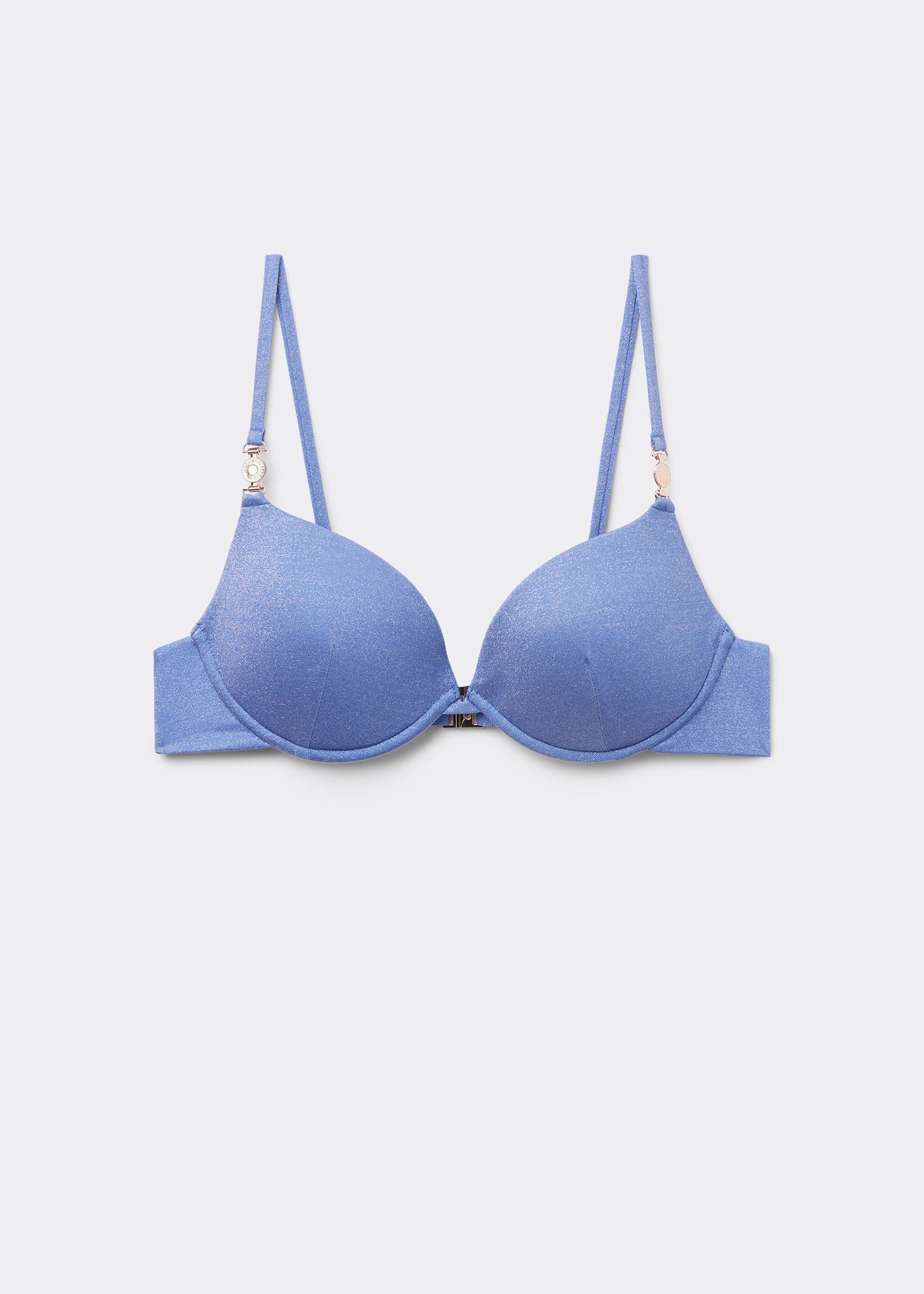 Padded Push-Up Bikini Top Golden Glow