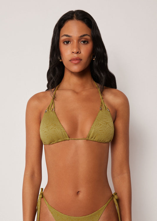 Triangle Bikini Top Wild Jungle
