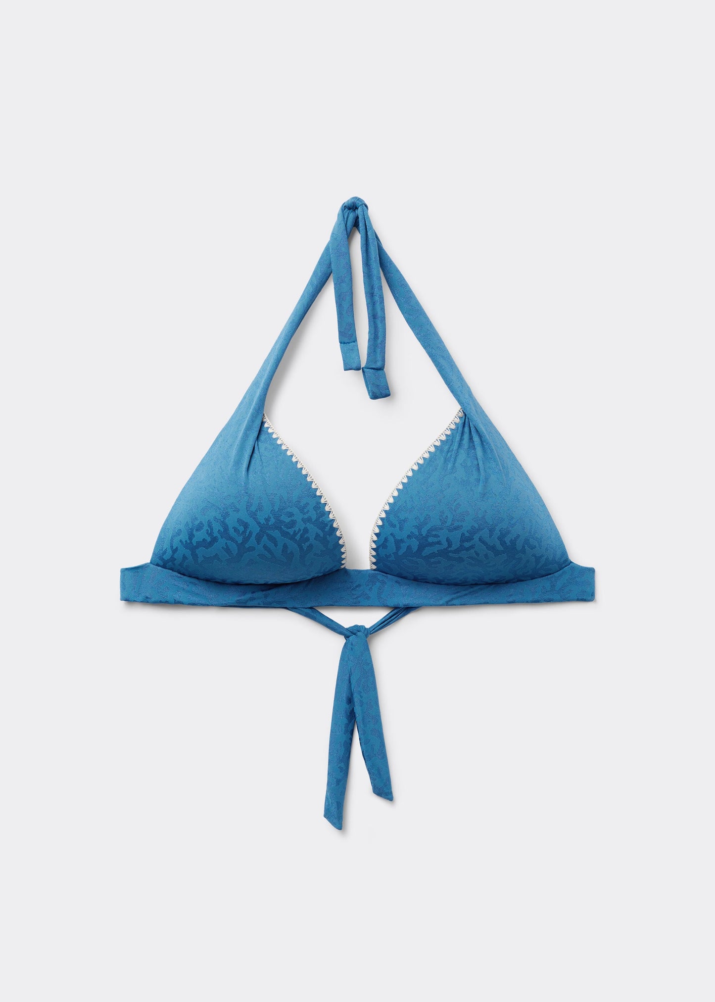 Padded Triangle Bikini Top Sea Corals
