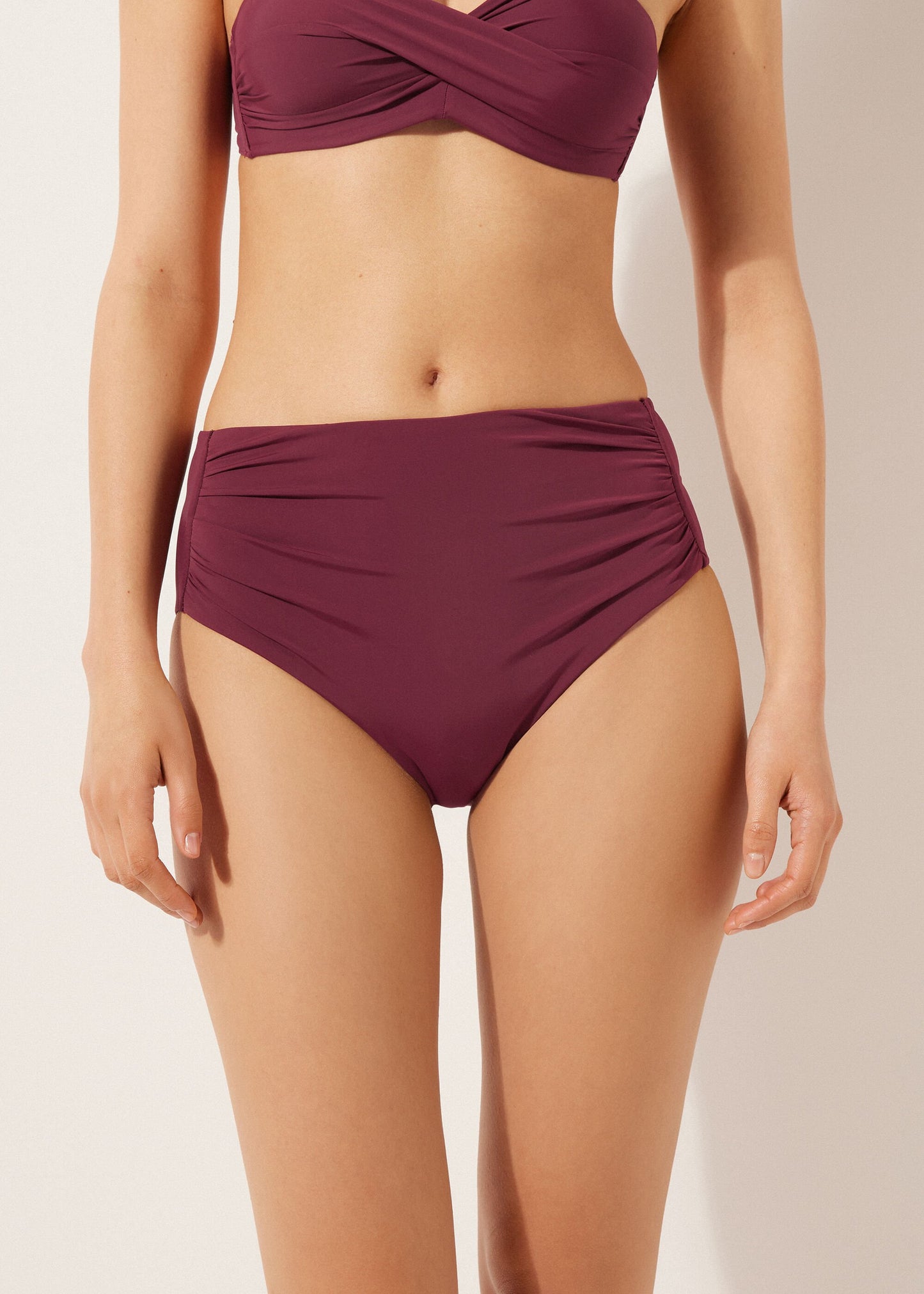 Slimming High-Waisted Bikini Bottoms Indonesia
