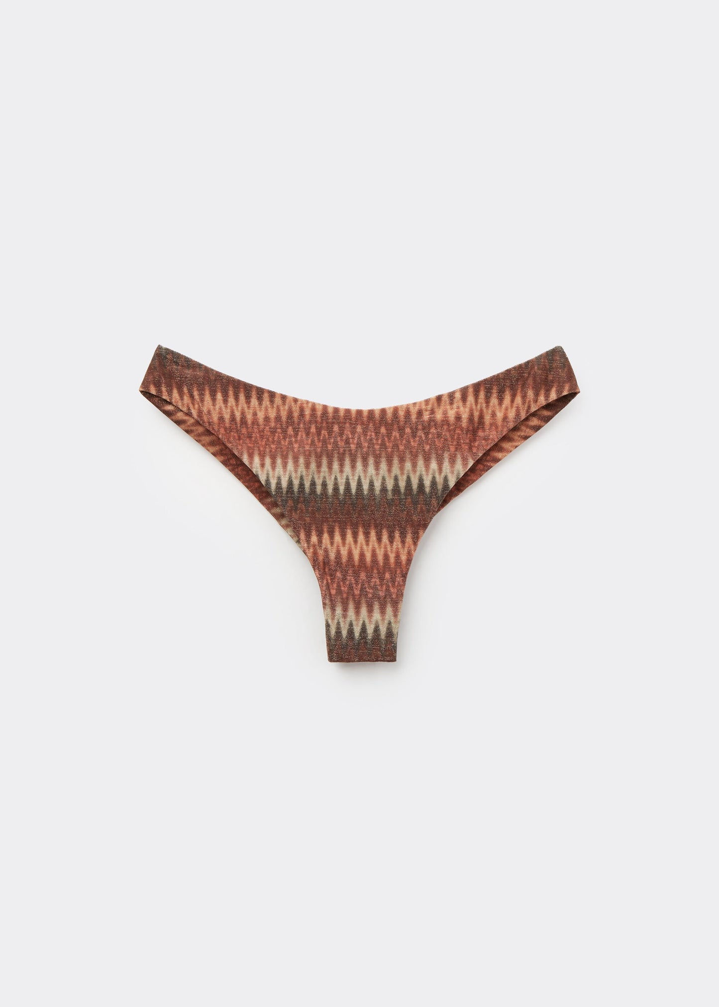 Brazilian Bikini Bottoms Golden Chevron