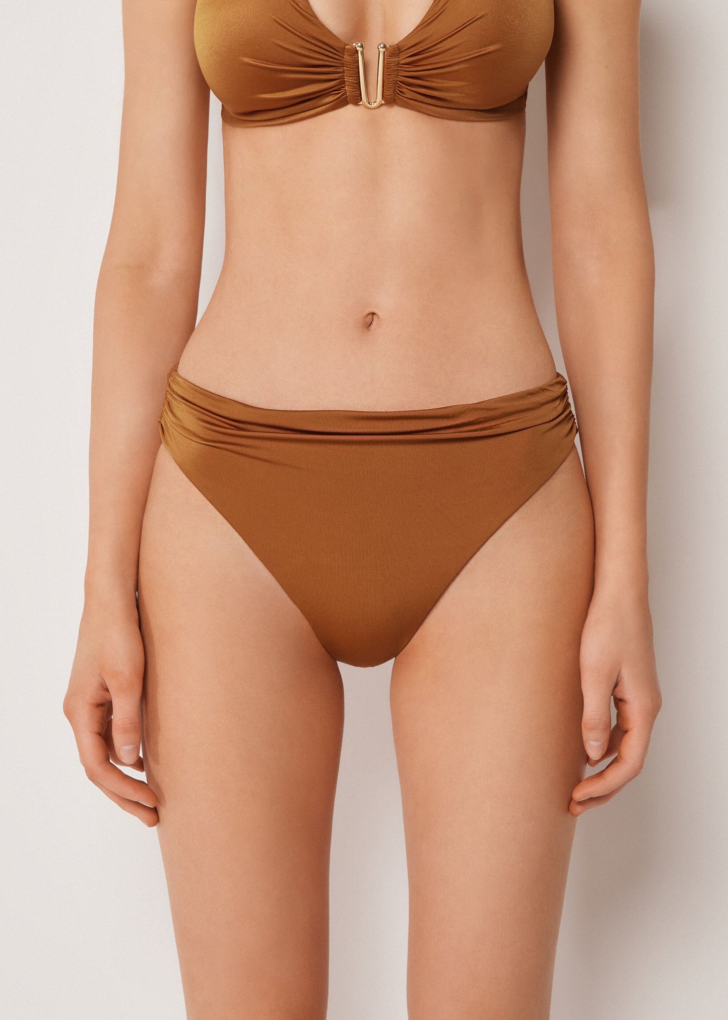 Bikini Bottoms Shiny Satin