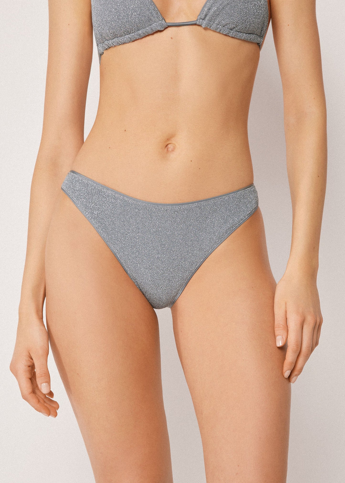 Bikini Bottoms Metallic Glow