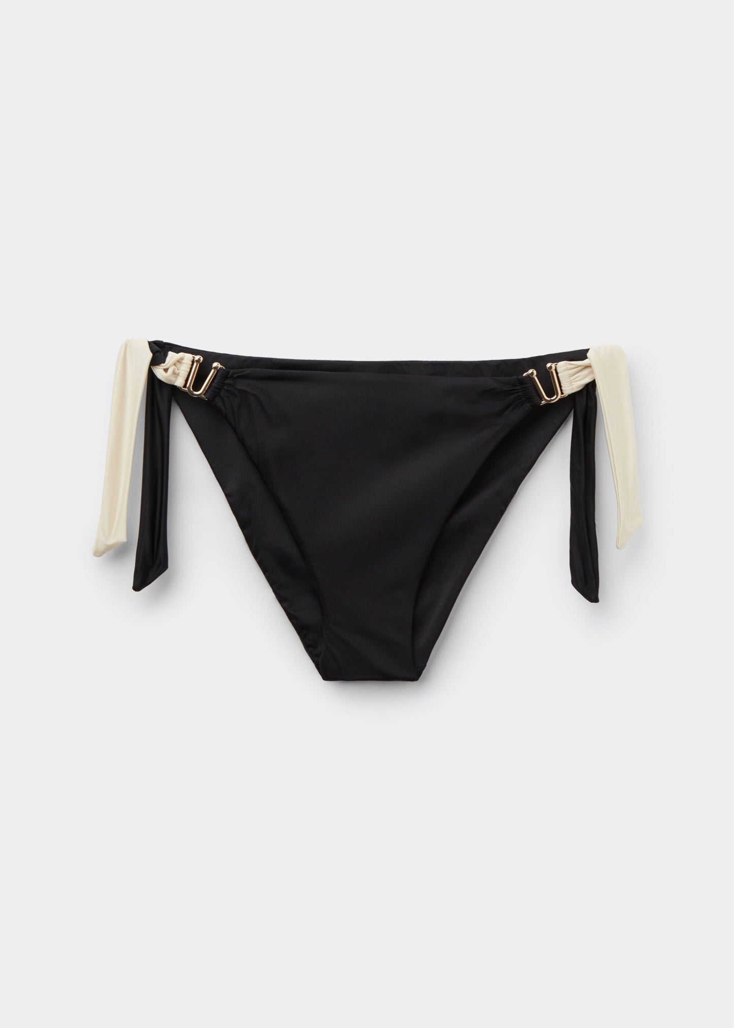 Bow Bikini Bottoms Elegant Bicolor