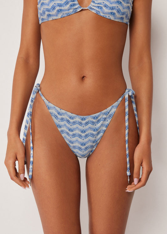 Tie Bikini Bottoms Water Reflection
