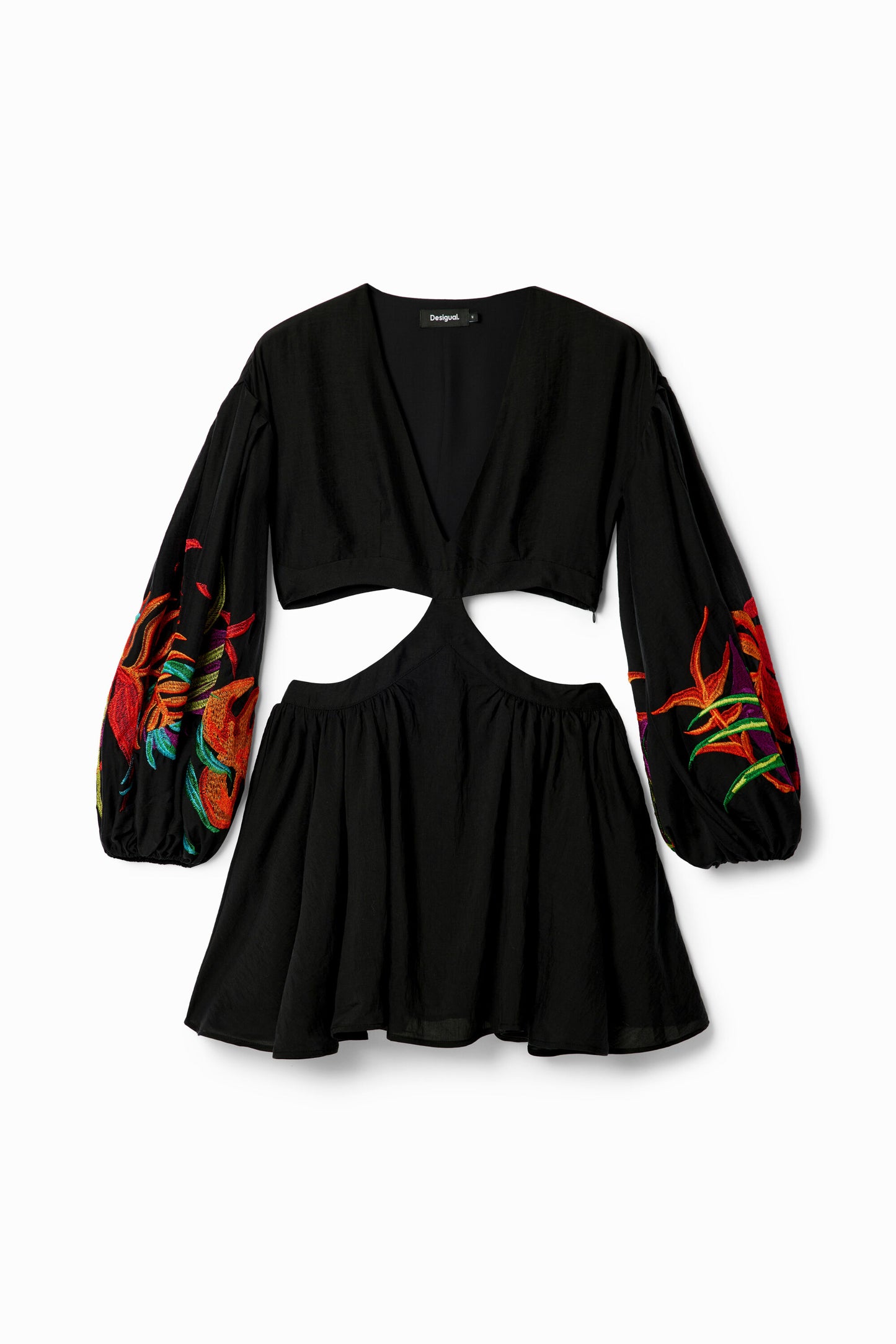 Short cut-out dress