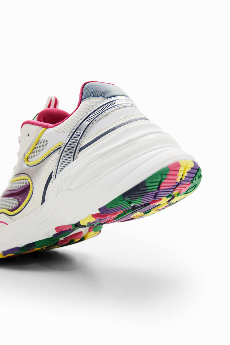 Multicolour running sneakers