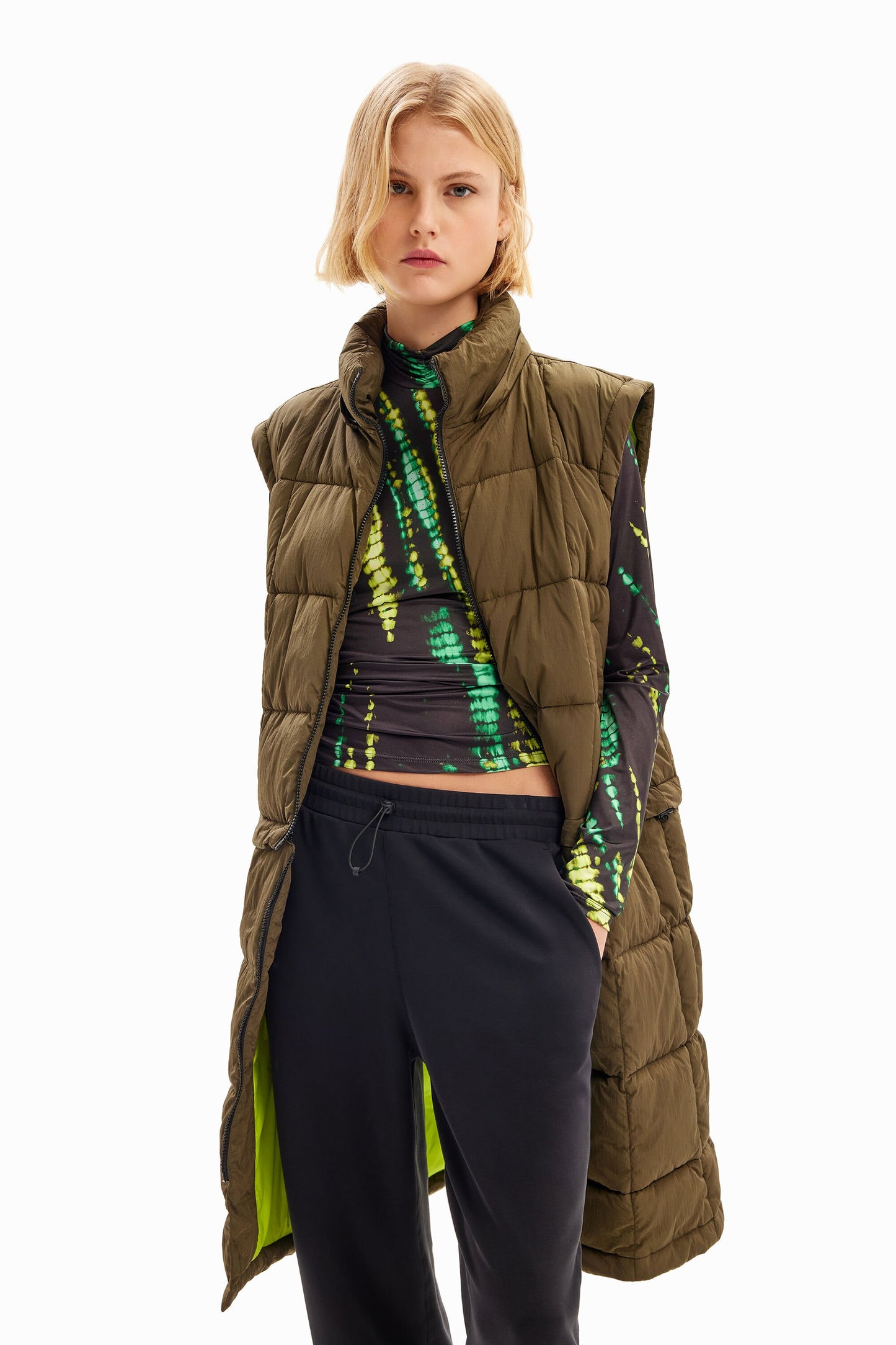 Detachable padded coat