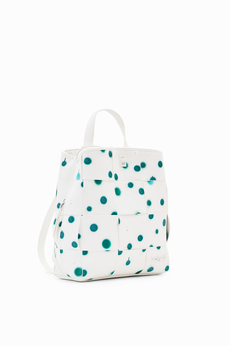 S woven droplets backpack