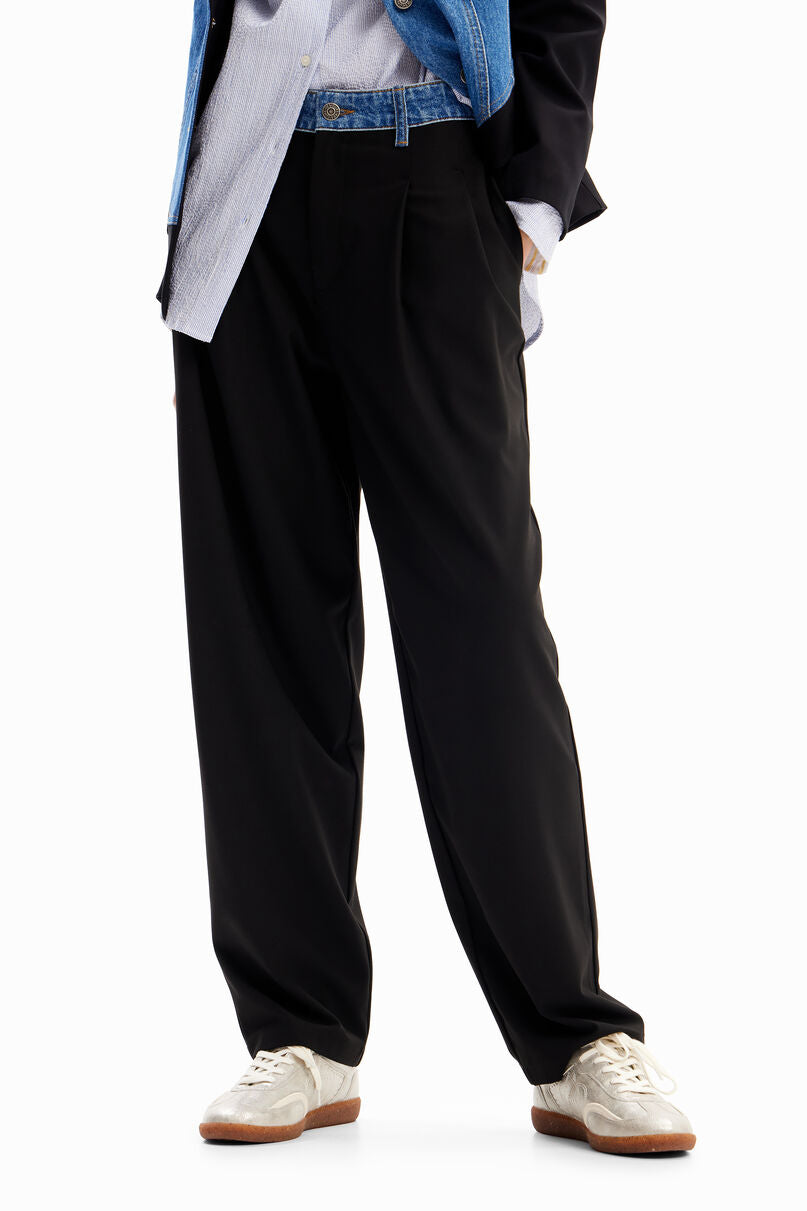 Hybrid tailored trousers