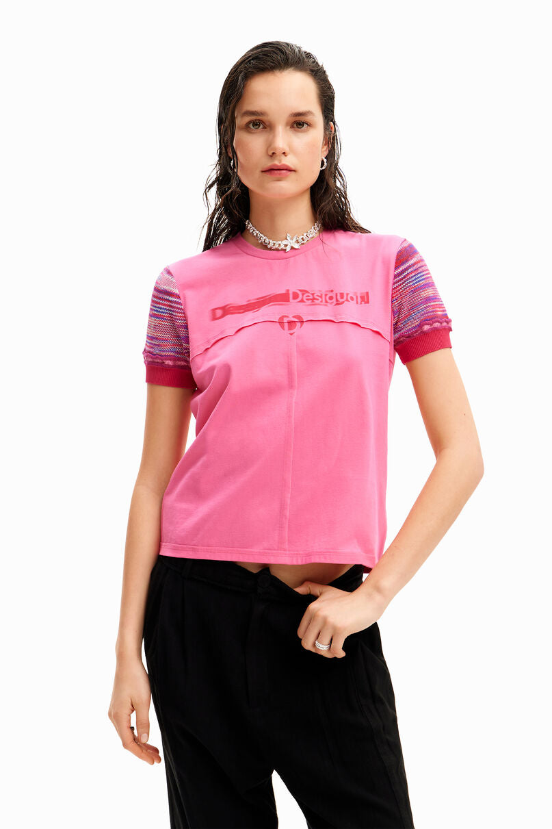 Seamed logo T-shirt