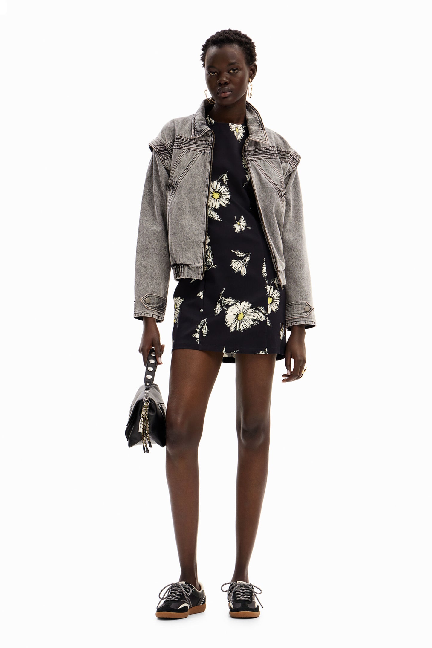Floral mini dress
