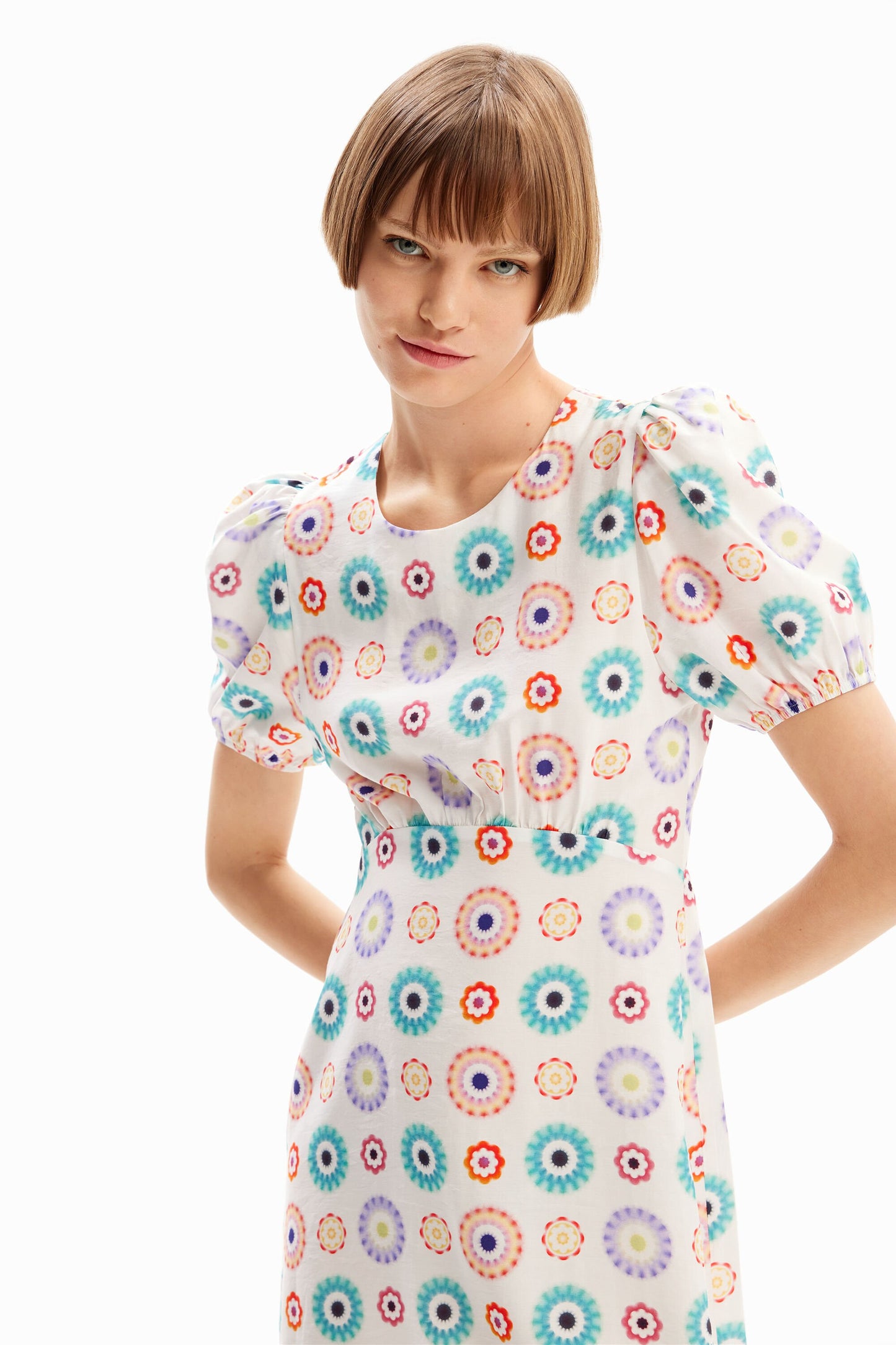 Geometric short dress