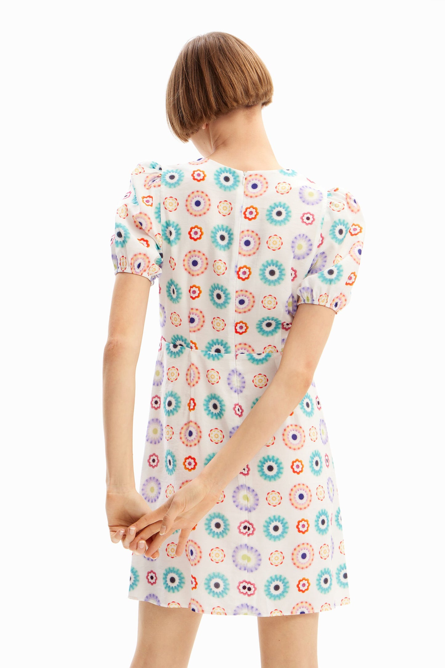 Geometric short dress