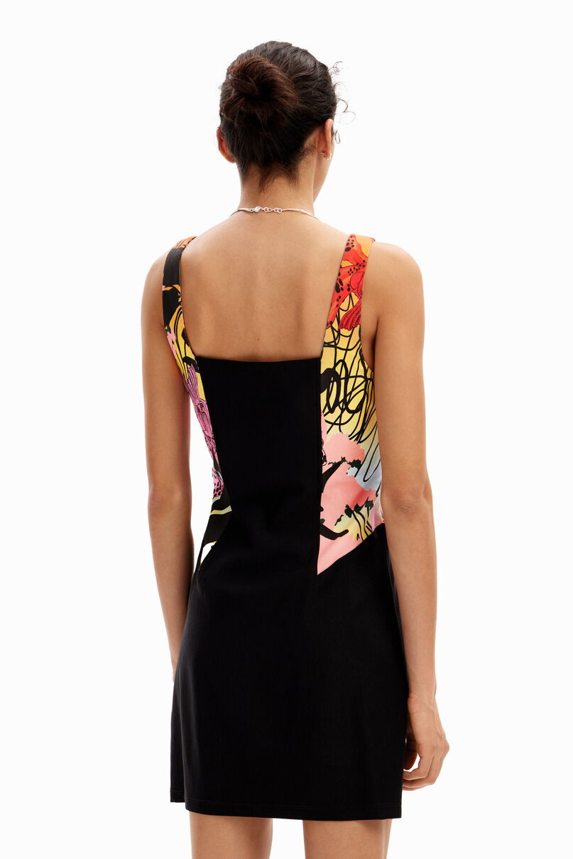 Orchid mini dress
