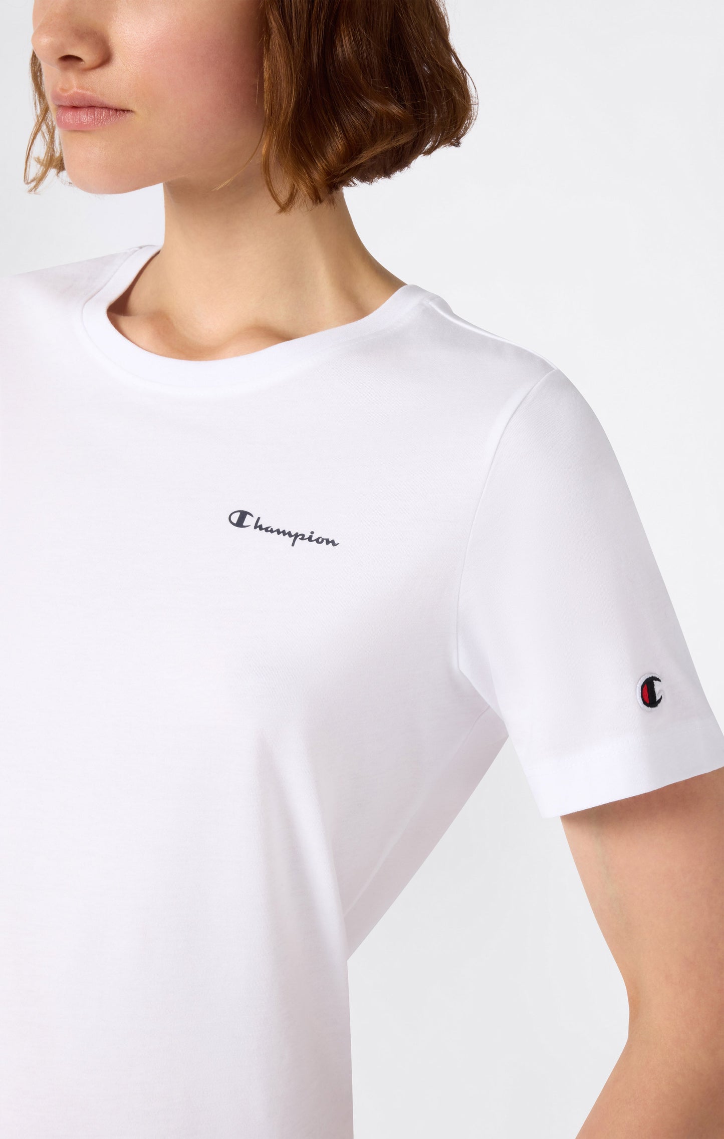 Women's Small Script Logo T-Shirt Icons