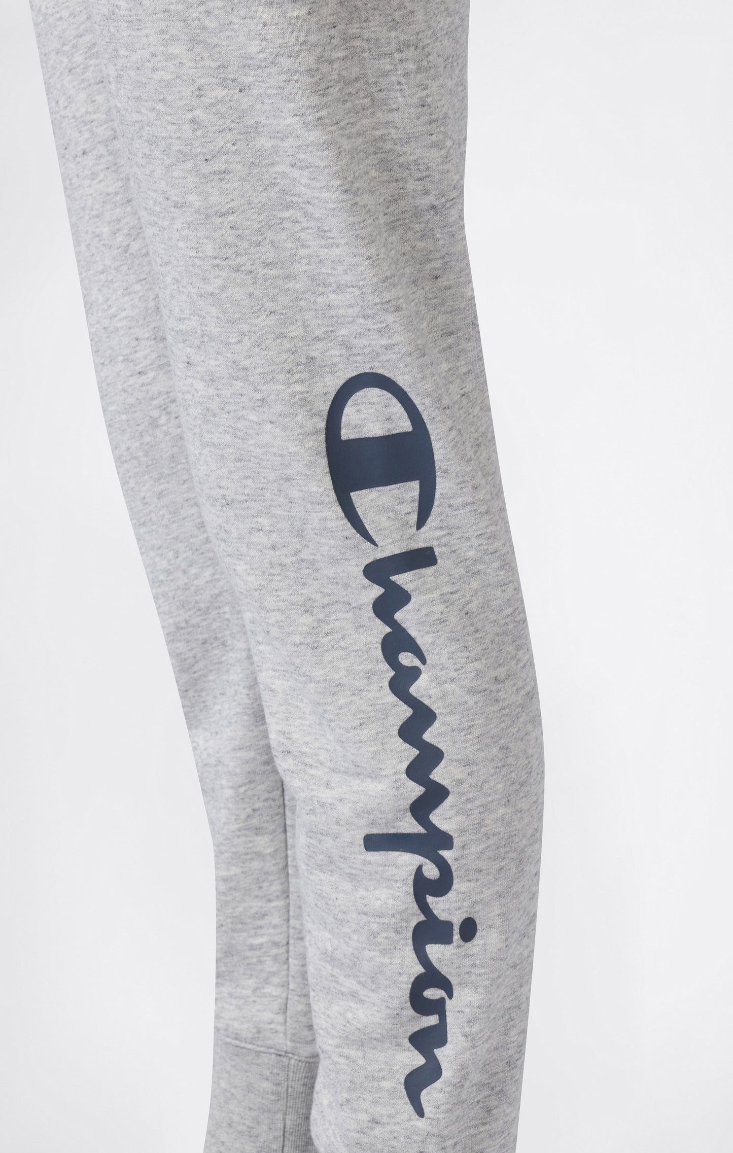 Women's Lightweight Jogger Pants with Rib Cuffs and Maxi Printed Logo