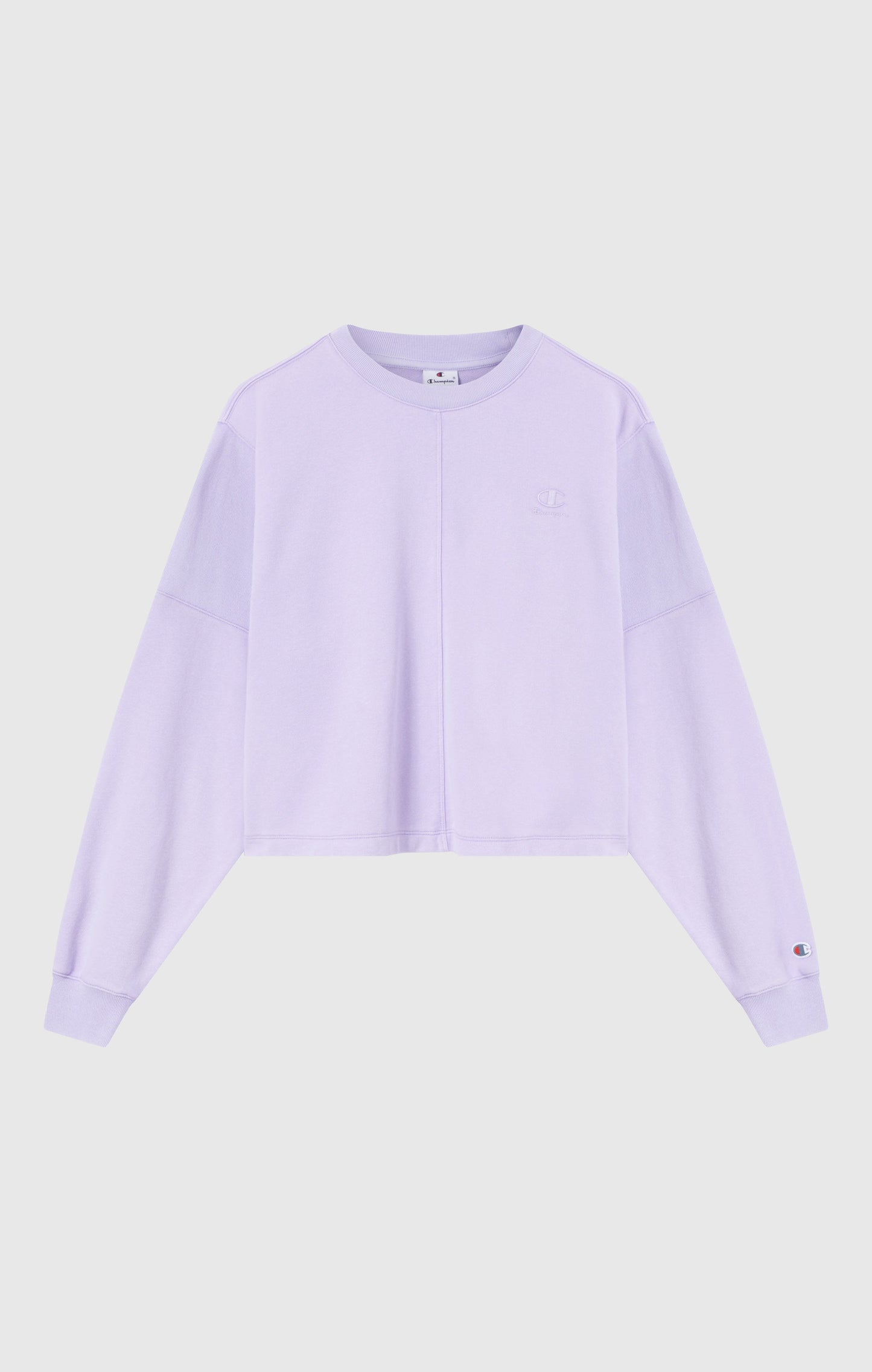 Women's Washed Effect Crewneck Sweatshirt Icons