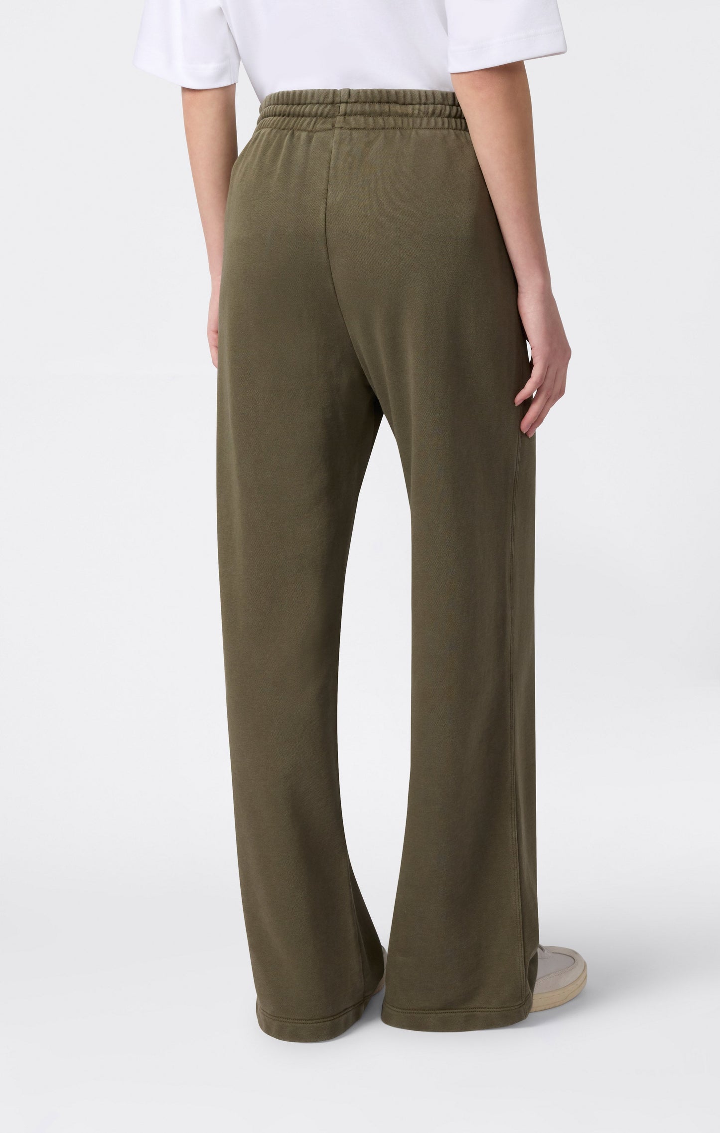 Women's Washed Effect Wide Leg Pants Icons