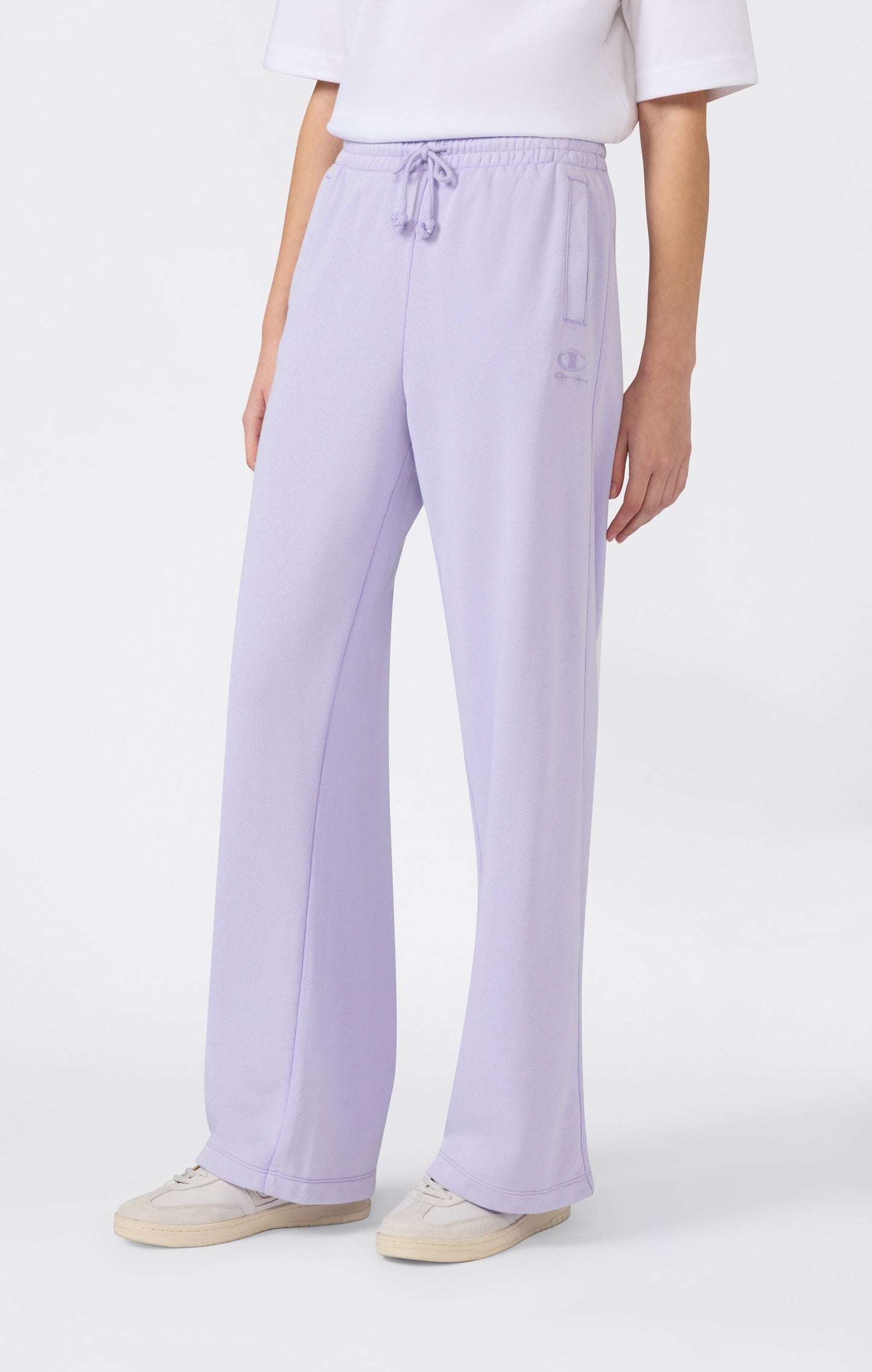 Women's Washed Effect Wide Leg Pants Icons
