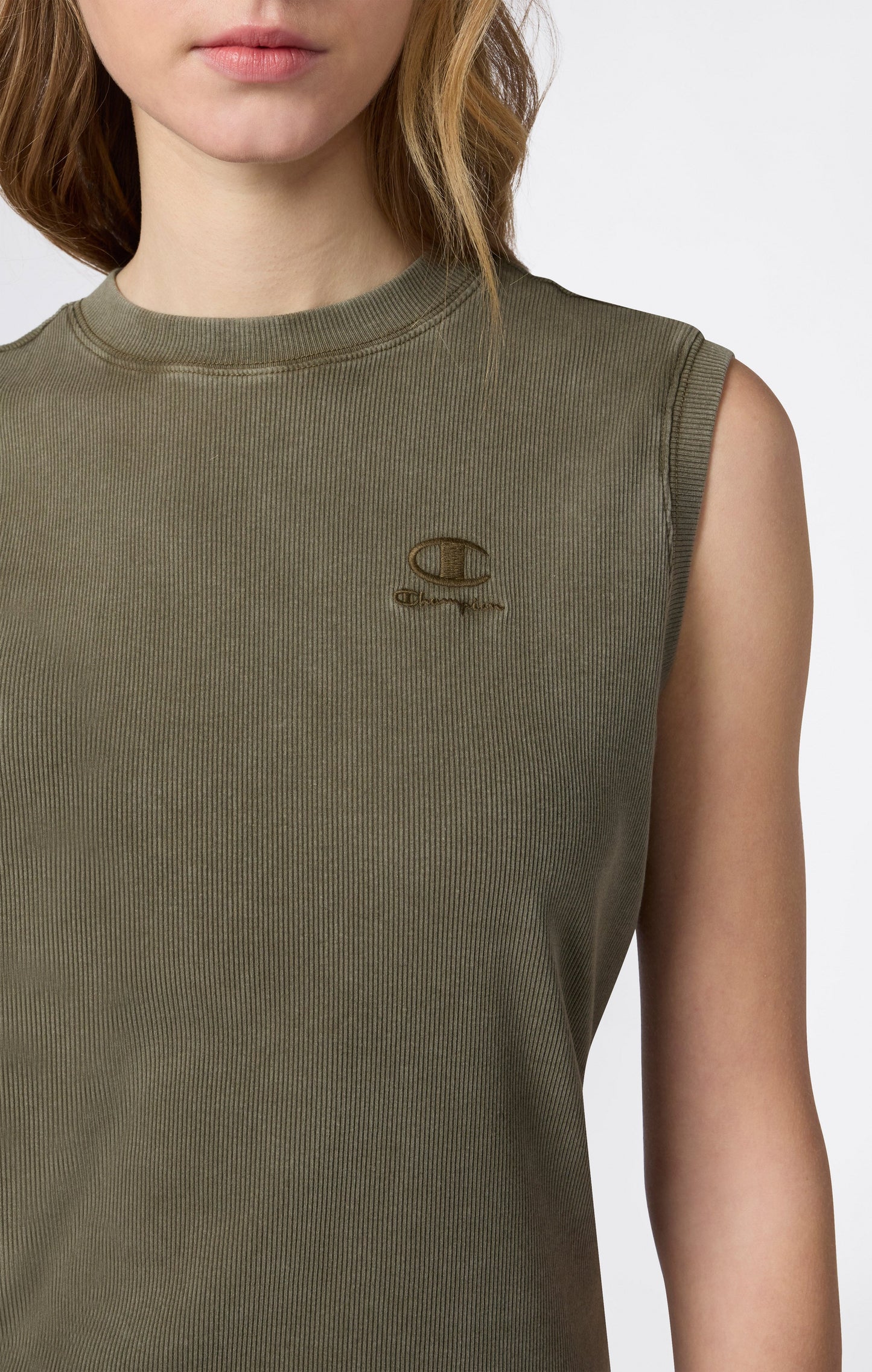 Damen-Tanktop-Icons mit verwaschenem Effekt