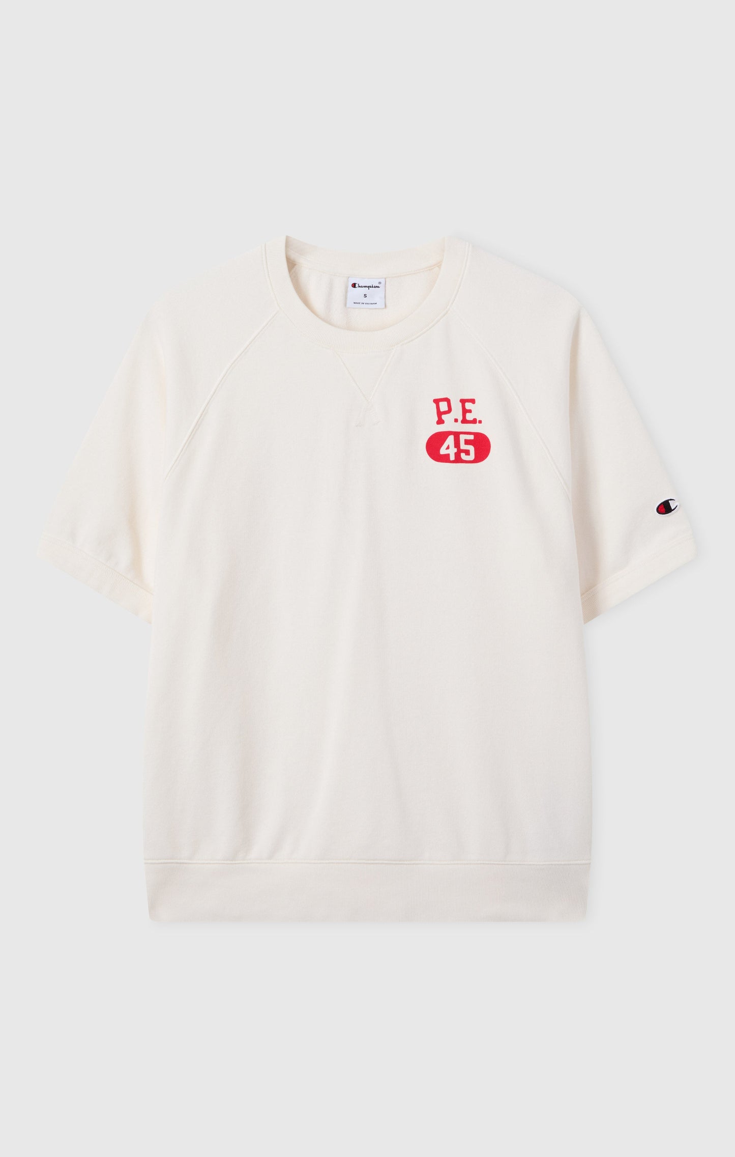 Women's Short Sleeve Crewneck Sweatshirt with Graphic