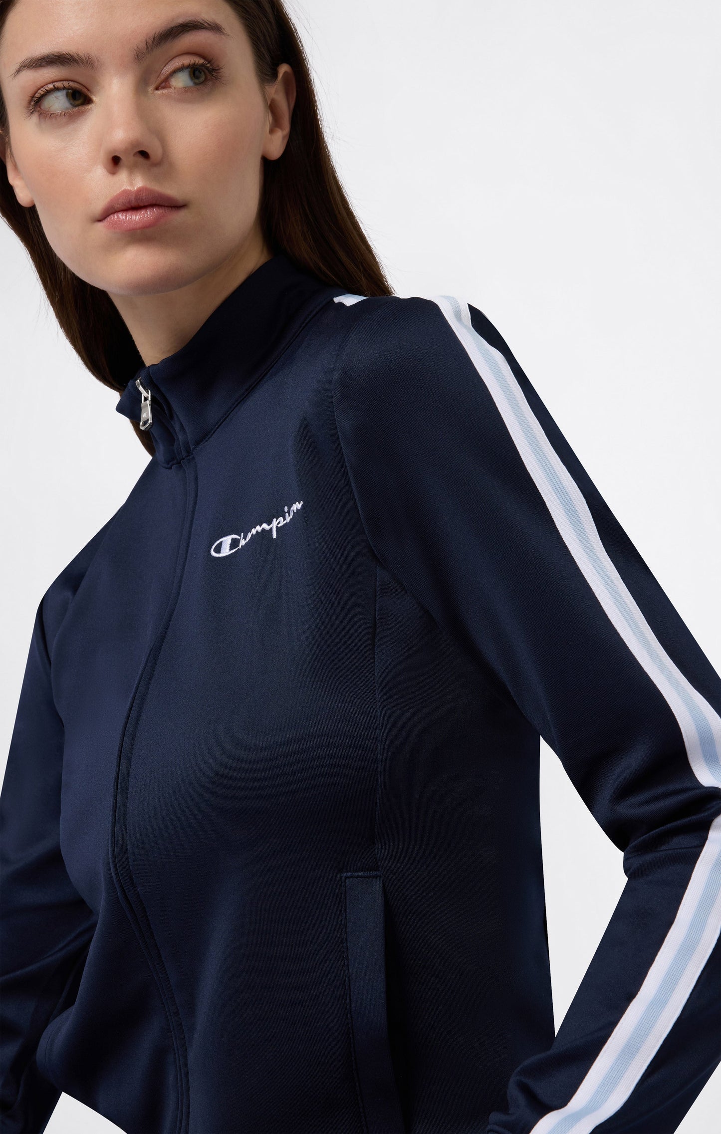 Damen Leichte Full-Zip Trainingsjacke Icons