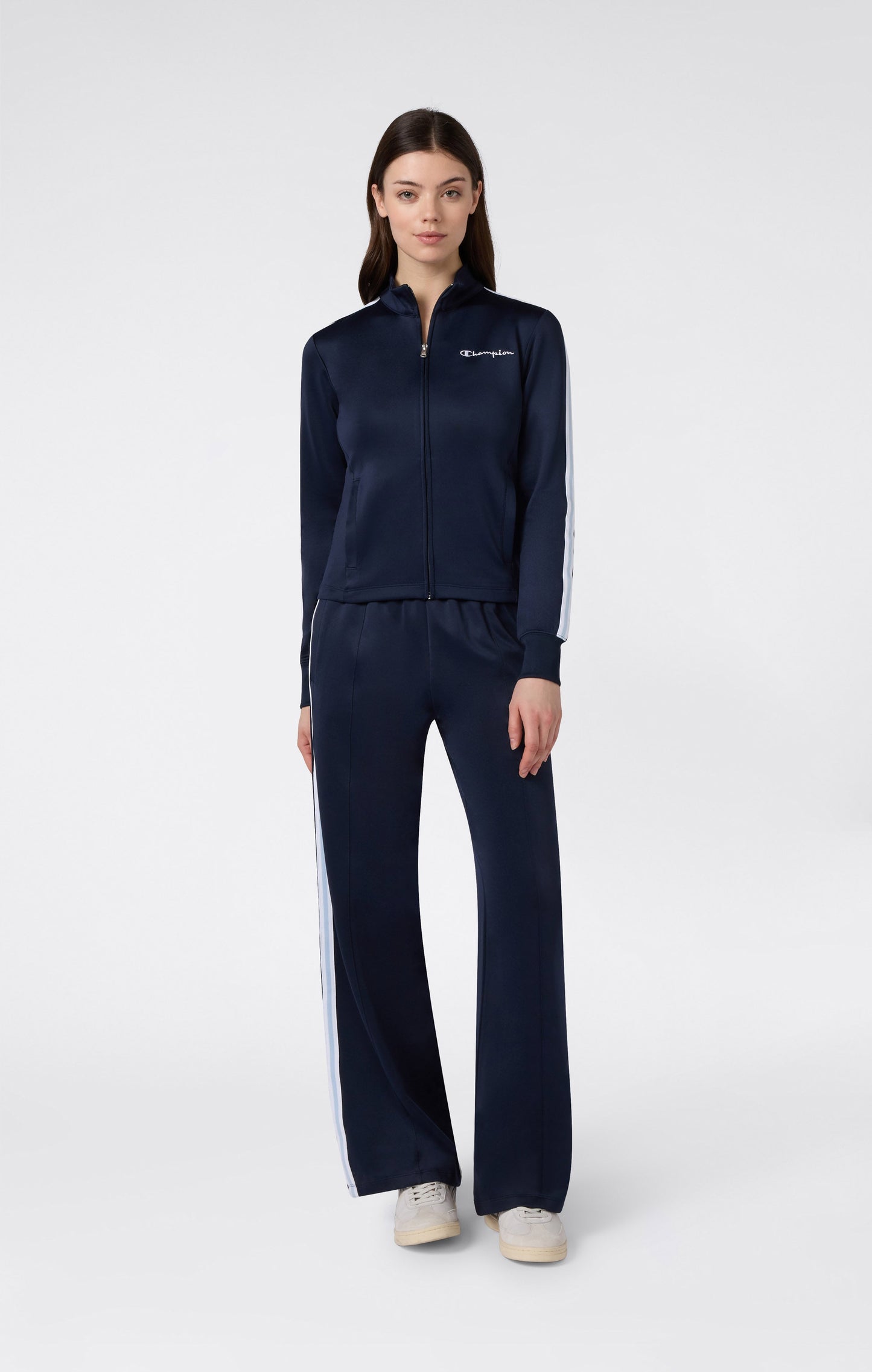 Damen Leichte Full-Zip Trainingsjacke Icons