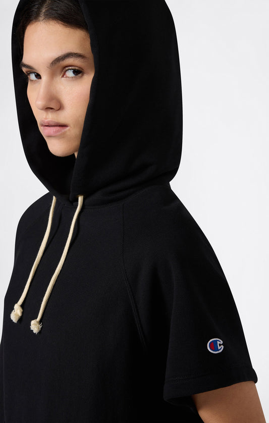 Women's Lightweight Reverse Weave Sleeveless Hoodie