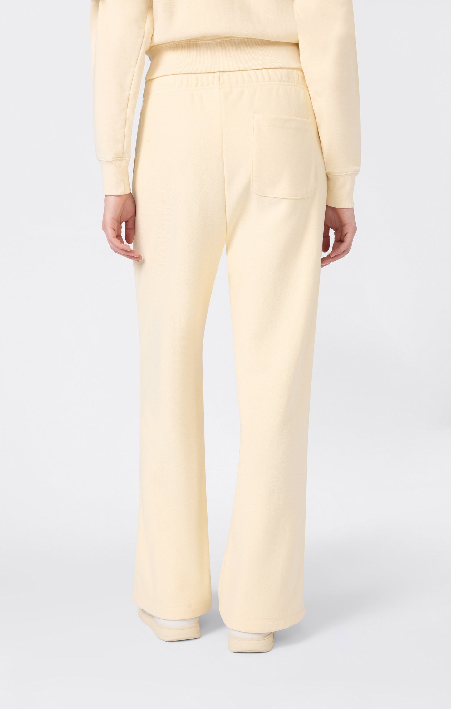 Women's Lightweight Reverse Weave Wide Leg Pants