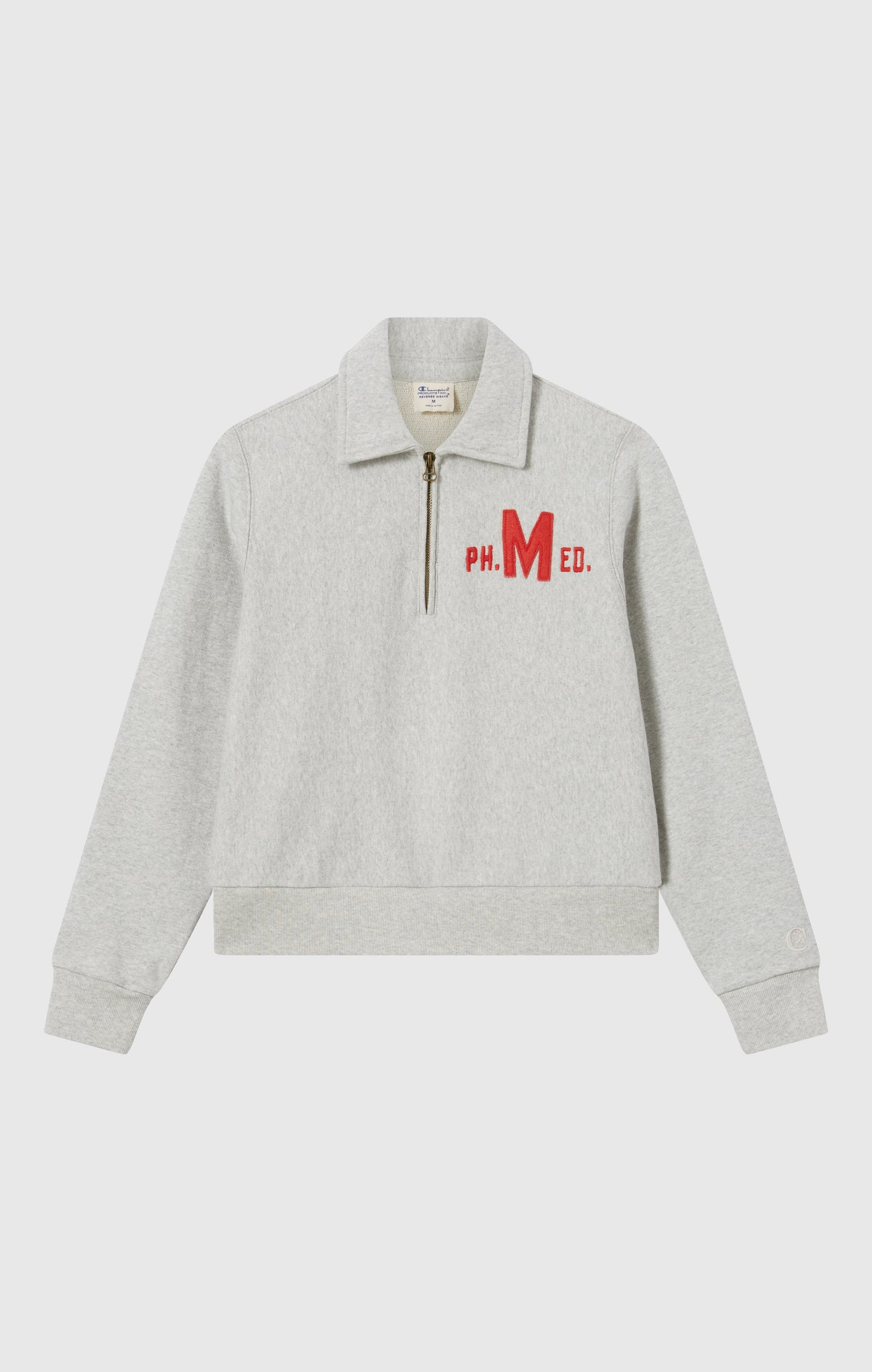 Damen Reverse Weave Half Zip Sweatshirt Time Capsule