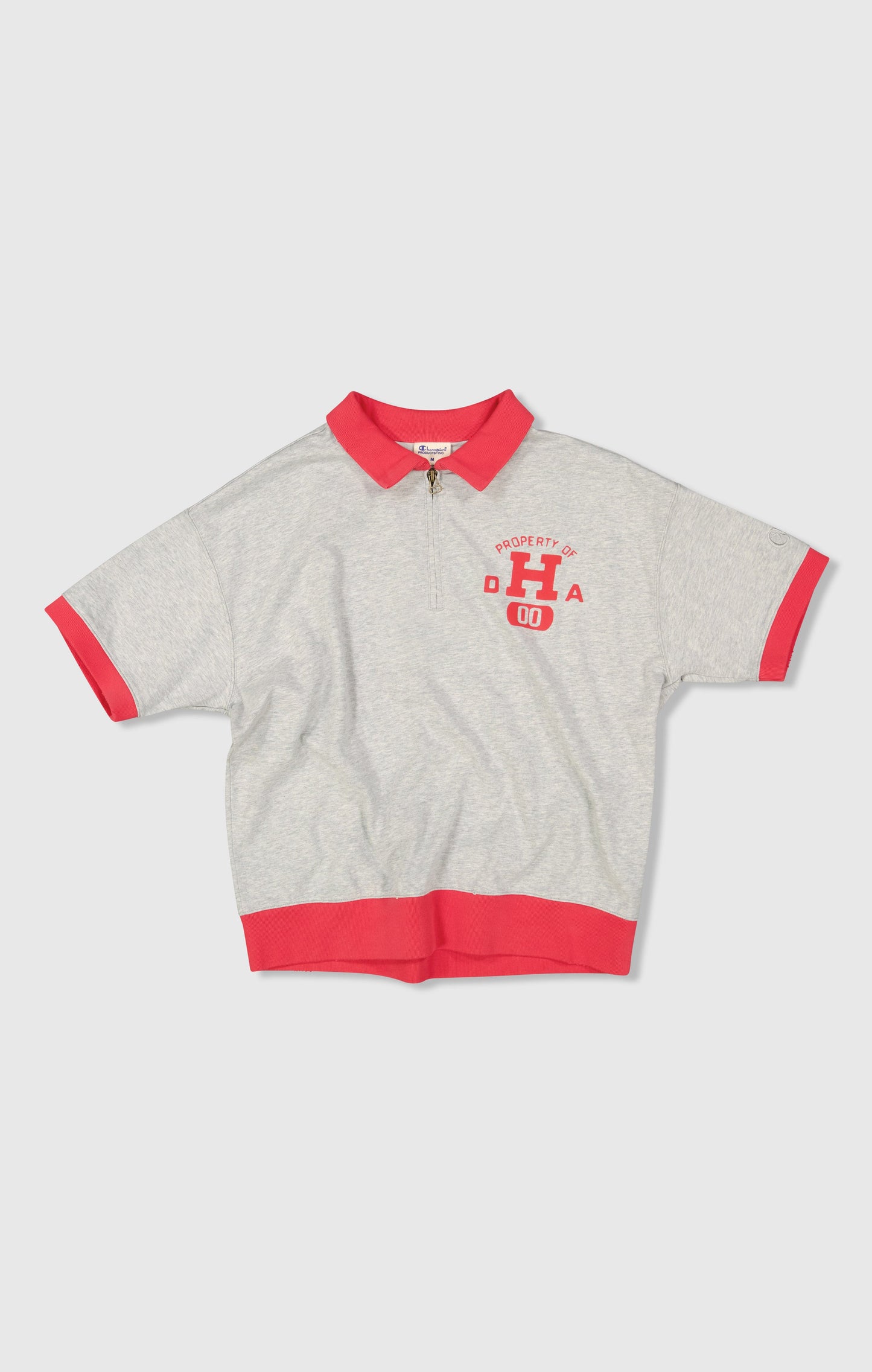 Women's Half Zip Polo T-Shirt Time Capsule